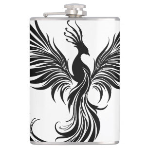 Rebel Flame - Phoenix Vinyl Flask Flachmann