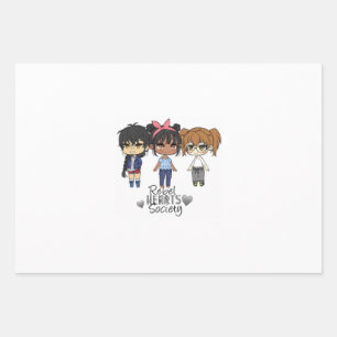 Rebel Hearts Society Geschenkpapier 1 Set