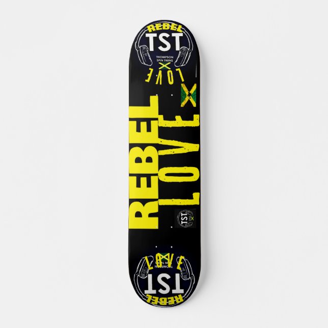 REBEL LIEBE JMT Skateboard (Vorne)