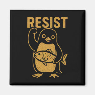 Rebel Penguin gegen Trumpf gegen Hi Magnet