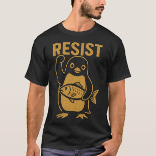 Rebel Penguin gegen Trumpf gegen Hi T-Shirt