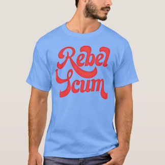 REBEL SCUM Retro-Geschenk T-Shirt