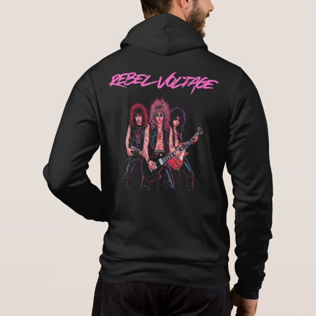Rebel-Spannung Hoodie (Rückseite)
