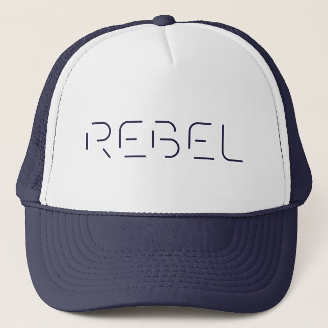 REBEL TRUCKERKAPPE (Vorderseite)