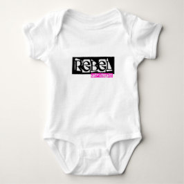 Rebeldom: Nur weil Baby T-Shirt Strampler