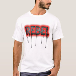 REBELDRIP Trotz in Rotem Echo T-Shirt