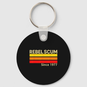 Rebell Abschaum seit 1977 Clic Retro Ikonisch Vint Schlüsselanhänger
