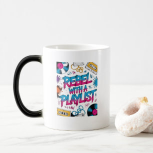 Rebell mit einer Playlist – Retro-Musikliebhaber Verwandlungstasse