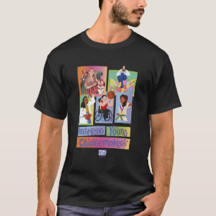 Rebellen Inspirierend junge Changemaker T-Shirt