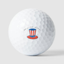 "Rebellen mit einer Mission" 4. Juli-Partygeschenk Golfball