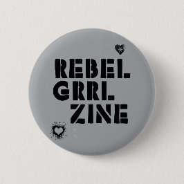 RebellenGrrl Zine Button