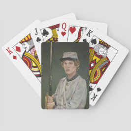 RebellenSoldire Porträt-Kunst-Spielkarten Spielkarten