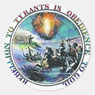 Rébellion aux autocollants de tyrans