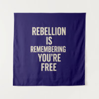 Rebellion erinnert dich daran, dass du gratis bist