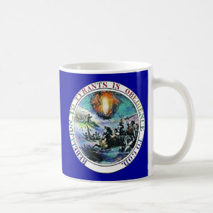 Rebellion gegen Tyrannen Großes Siegel Amerikas Kaffeetasse