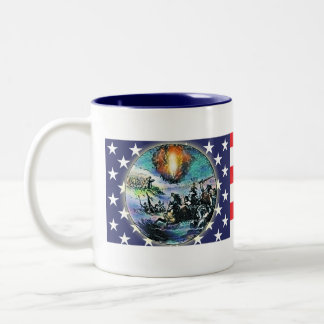 Rebellion Tasse der US-Flagge