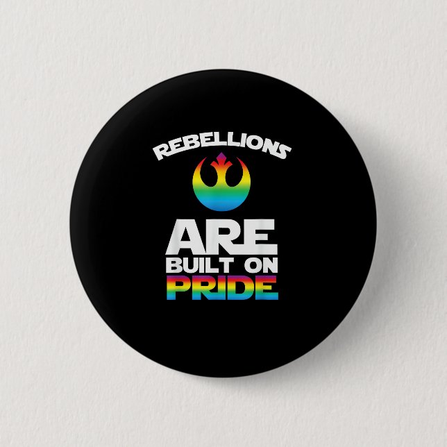 _Rebellions werden auf dem Pride_ Gay Pride-T - Sh Button (Vorderseite)