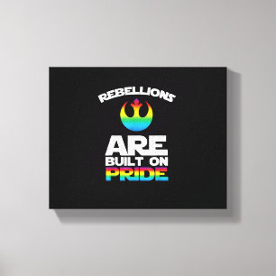 _Rebellions werden auf dem Pride_ Gay Pride-T - Sh Leinwanddruck
