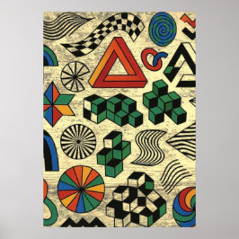 Rebellische Geometrien Poster