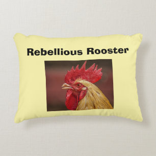 Rebellischer Hahn  Dekokissen