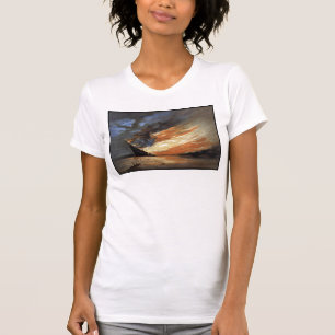 Rebellisches Flaggschiff des Bürgerkriegs auf Feue T-Shirt