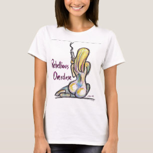 Rebellisches Überdosis-Küken 06 T-Shirt