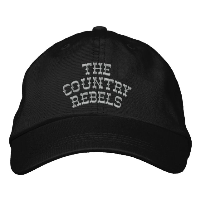 Rebels Baseball Cap 2 Bestickte Baseballkappe (Vorderseite)