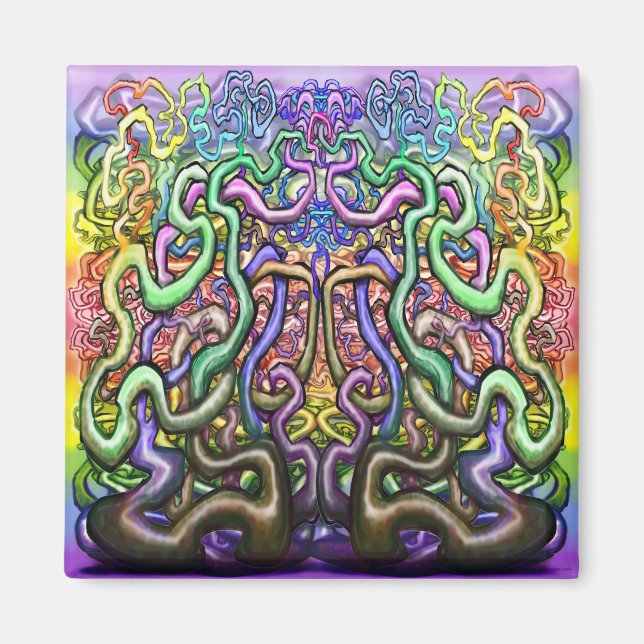 Reben überlagern Rainbow Magnet (Vorne)