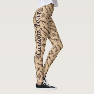 Rebetiko Muster Leggings