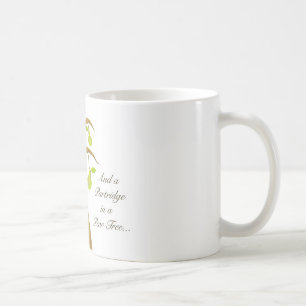 Rebhuhn in einem Birnen-Baum Kaffeetasse