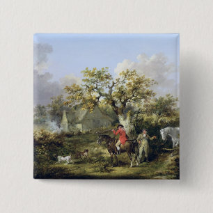 Rebhuhn-Schießen (Öl auf Leinwand) Button