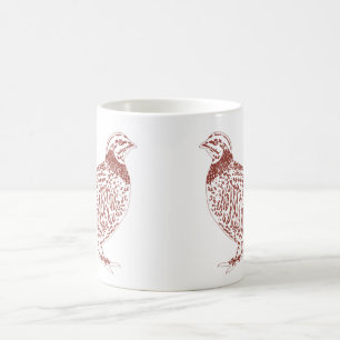 Rebhühner Kaffeetasse