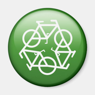 ReBicycle Grün Magnet