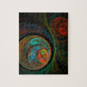 Rebirth Blue Abstrakt Art