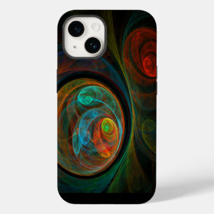 Rebirth Blue Abstrakt Art Case-Mate iPhone 14 Hülle