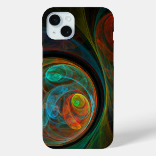 Rebirth Blue Abstrakt Art Case-Mate iPhone Hülle