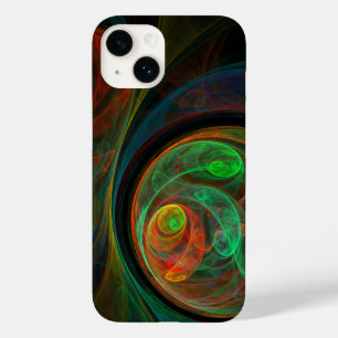 Rebirth Green Abstrakt Art Case-Mate iPhone 14 Hülle