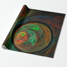 Rebirth Green Abstrakt Art