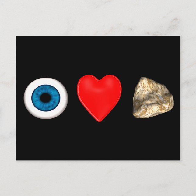 Rebus für Physiker Postkarte (Vorderseite)