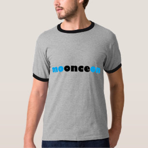 Rebus Puzzle: Einmal in einem blauen Mond T-Shirt