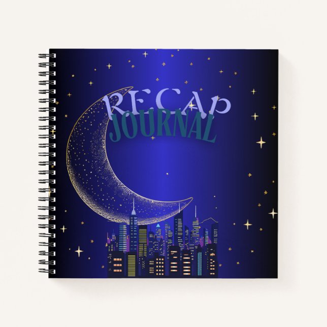 Recap Journal Notizbuch (Vorderseite)