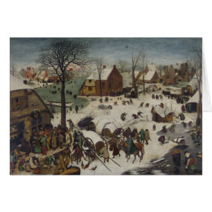 Recensement à Bethlehem par Pieter Bruegel