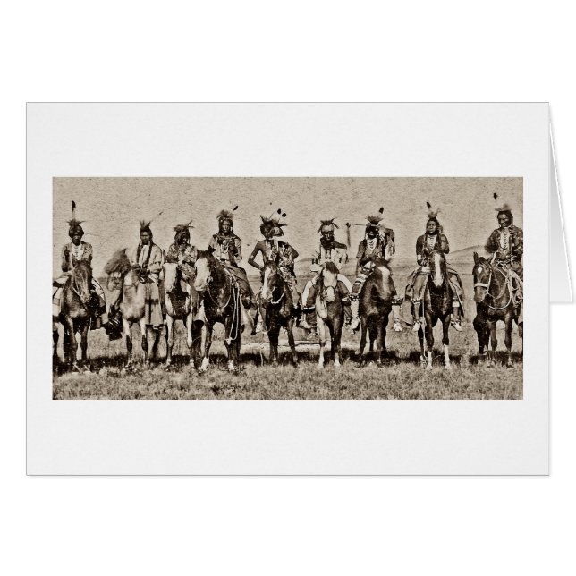 Réception indienne du Président Chester Alan (Devant horizontal)