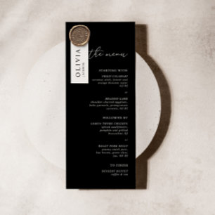 Réception minimale Carte de profil du mini invité