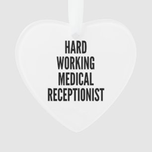 Réceptionniste Médicale travailleur