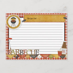 Recette carte postale Incendie le barbecue Grill