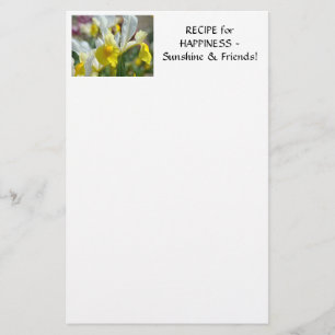 RECETTE de BONHEUR Papeterie Sunshine Friends