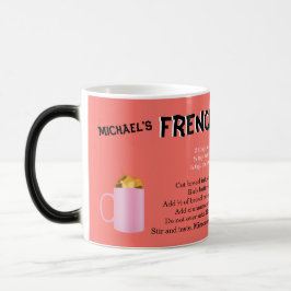 Recette de pain grillé français Monogramme Mug Ext
