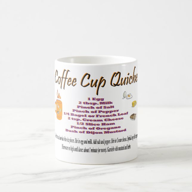 Recette Extraordinaire Quiche Meal Mug (Centre)