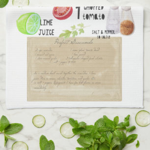 Recette Serviettes de thé de l'Heirloom